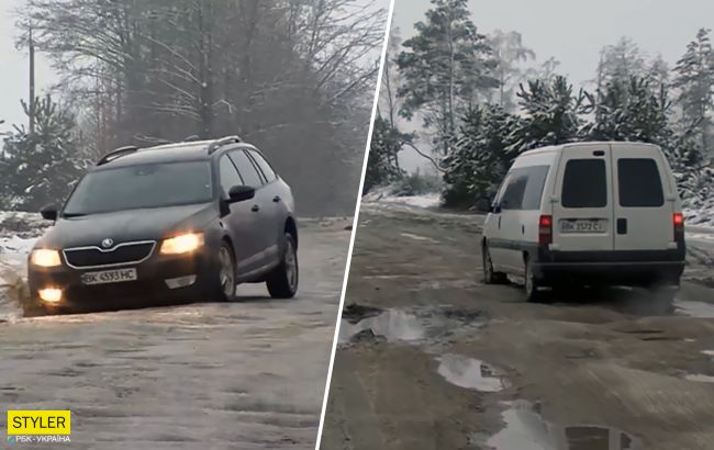 Під Рівним жителі села повністю відрізані від цивілізації: не їдуть маршрутки та швидкі