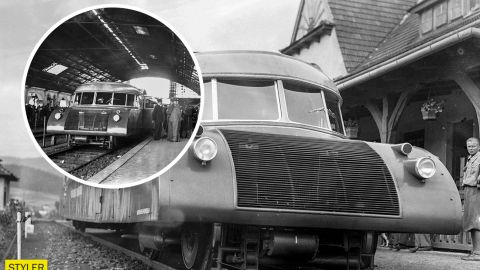 Залізничний експрес наших прадідів: як виглядала "Люксторпеда" - гібрид автобуса і лімузина (відео)
