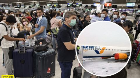 В аеропорту "Бориспіль" застрягли півтисячі туристів, які повинні були летіти на відпочинок