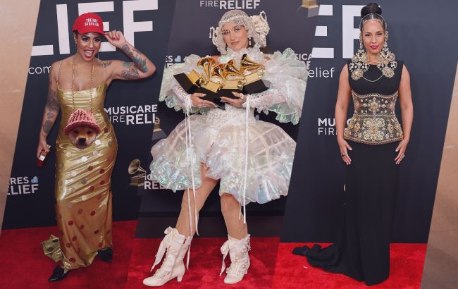 "Греммі-2025": 9 найгірших образів зірок з червоної доріжки