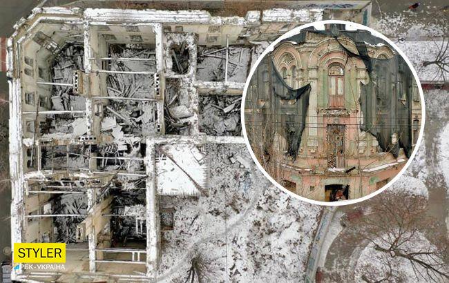 Появились фото приватизированного дома Вертипороха в Киеве: знаменитый и полуразрушенный (фото)