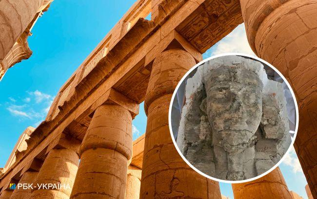 Два великі сфінкси. У давній столиці Єгипту археологи знайшли унікальні артефакти