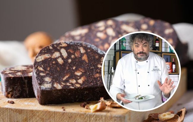 Рецепт шоколадної ковбаси від крутого шеф-кухаря: найпростіший десерт для дітей