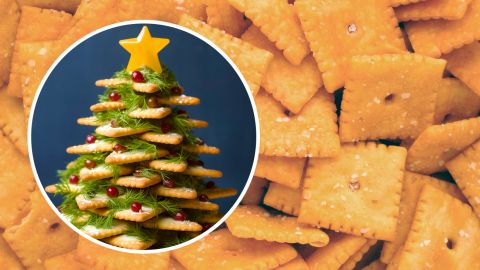 Готуємо сирну ялинку з крекерів на Новий рік: гості будуть в захваті