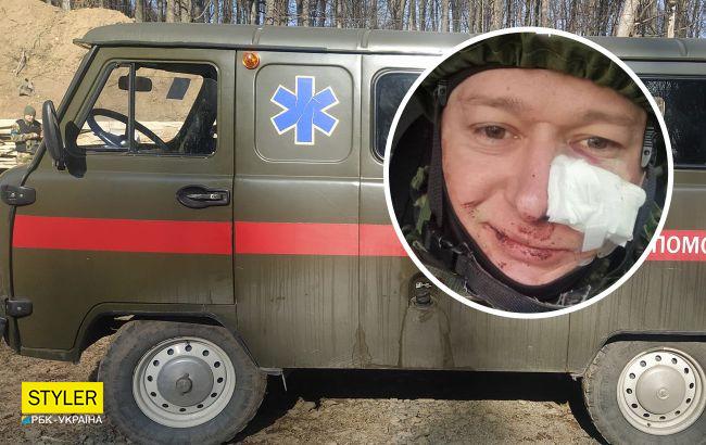 Андрей Хлывнюк попал под минометный обстрел: он ранен