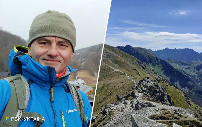 Помочь Украине. Поляк пройдет пешком 164 километра в горах за 3 дня