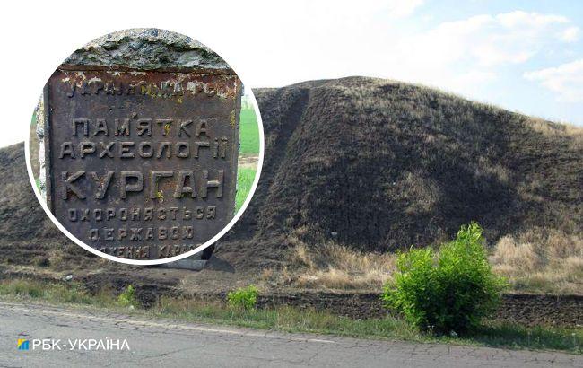Уничтожение памятников. Курганы Херсонщины оккупанты превратили в огневые позиции