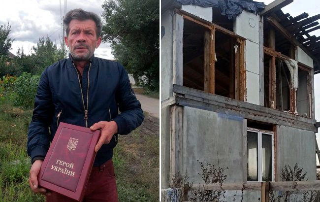 Отец погибшего героя Украины живет в землянке: фото, от которых становится больно