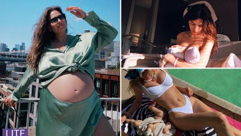 Фото з пологів та годування груддю: 7 знаменитостей, які сміливо транслюють реалії материнства в Instagram