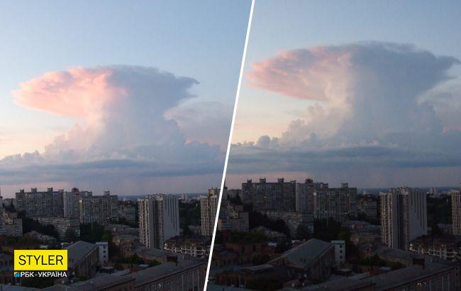 Дубль два: у Києві було зафіксовано таке ж метеорологічне явище, як і рівно рік тому