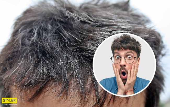 Не только стресс. Названы 6 причин, по которым ваши волосы могут стать седыми