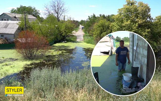 Катастрофа в Демидове: село под Киевом уже четвертый месяц уходит под воду