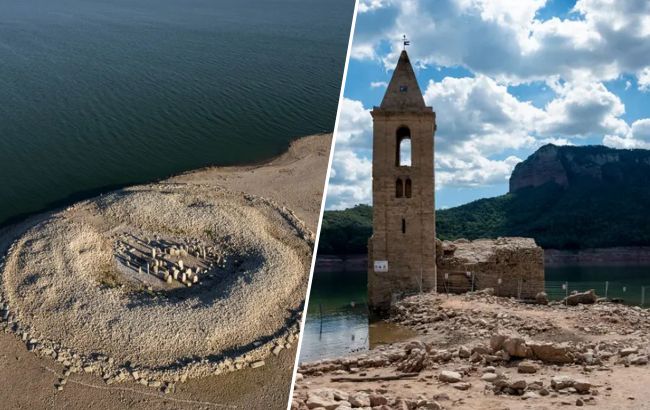 В Испании из-за сильной засухи всплыл еще один Стоунхендж и древняя церковь (фото)