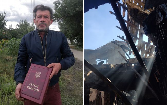 Успел вынести только награды сына: в Харькове российская ракета уничтожила дом отца героя Небесной Сотни