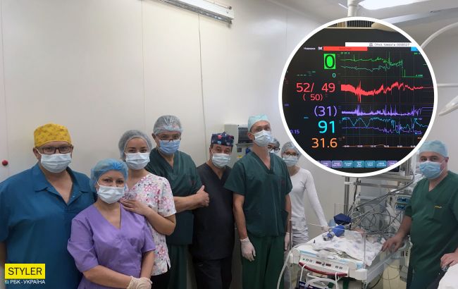 У Дніпрі провели унікальну операцію немовляті: зупинили серце на п'ять годин