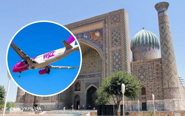 Вперше в історії. Авіакомпанія Wizz Air запускає рейси в Узбекистан