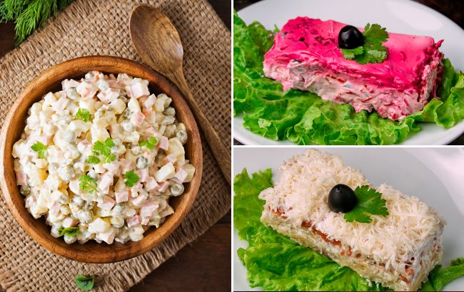 Какой новогодний салат испортится первым: доедать 1 января нельзя