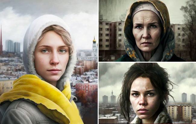 Штучний інтелект показав, як бачить жінок з різних областей України (фото)