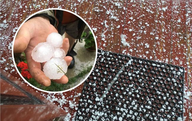 Побив автівки, будинки і врожай: у мережі показали, як град наробив лиха в Україні