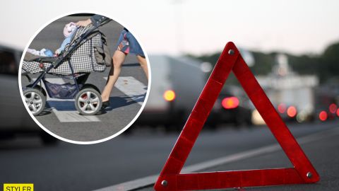 Під Києвом авто знесло жінку з коляскою: водій відбувся "смішним" штрафом
