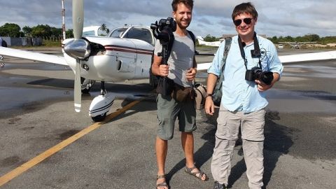 Дмитро Комаров у команді досвідчених пілотів здійснить рекордний політ через всю Україну