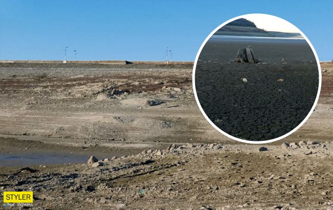 В Крыму пересохло очень важное водохранилище: воды совсем не осталось