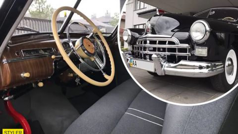 В Киеве продают легендарную Волгу 1955 года за 2,7 миллиона
