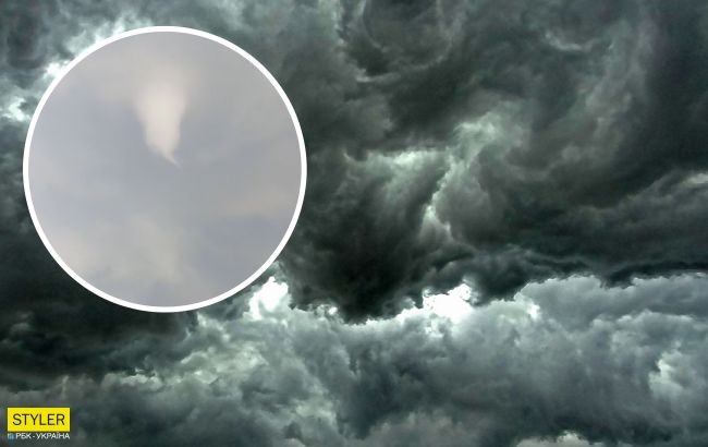 Над Черкаською областю пронісся рідкісний смерч: відео унікального явища