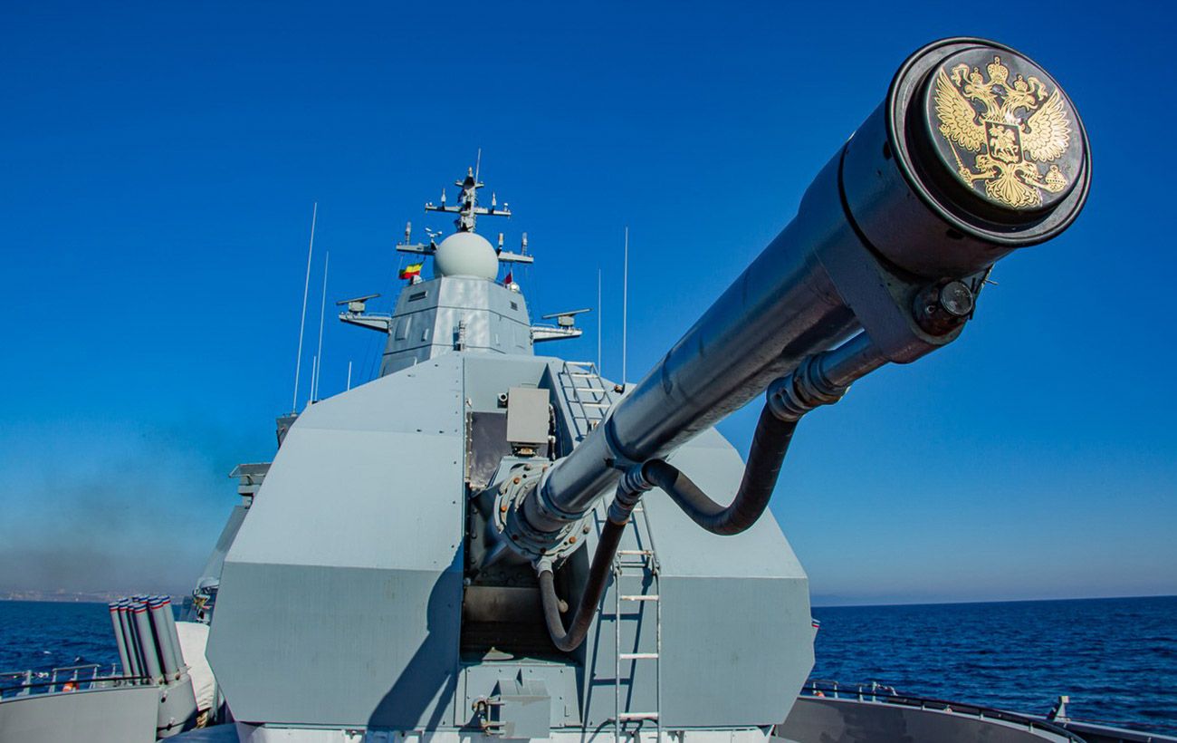 Россия стянула к Средиземному морю две военные флотилии