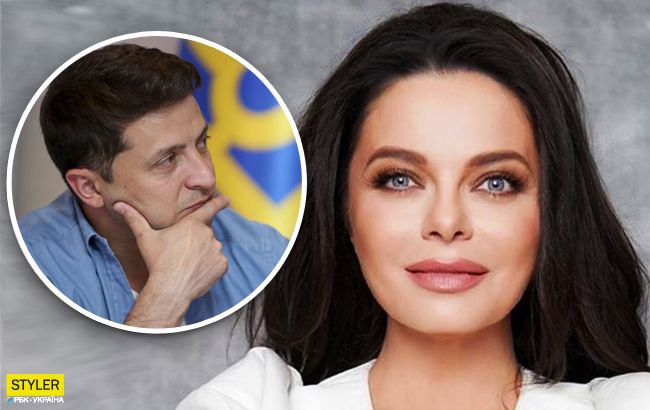 Наташа Королева о Зеленском: он мне юбочку поправлял (видео)