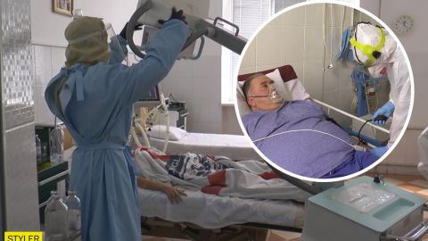 З'явилося відео, як лікують українців з коронавірусом в "червоній зоні"