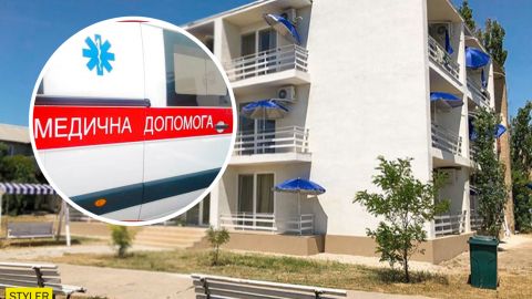 В Кирилловке с базы отдыха десятки "скорых" увозят людей с температурой под 39 градусов