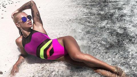 "Вогонь у вогні!" Українська телеведуча вразила фігурою в купальнику (фото)