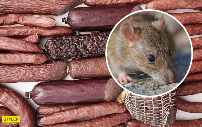 В Житомире военный купил колбасу с крысиным хвостом: разгорается скандал