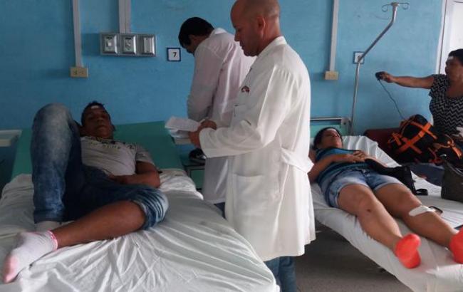 В результате масштабного ДТП на Кубе пострадали почти 40 человек