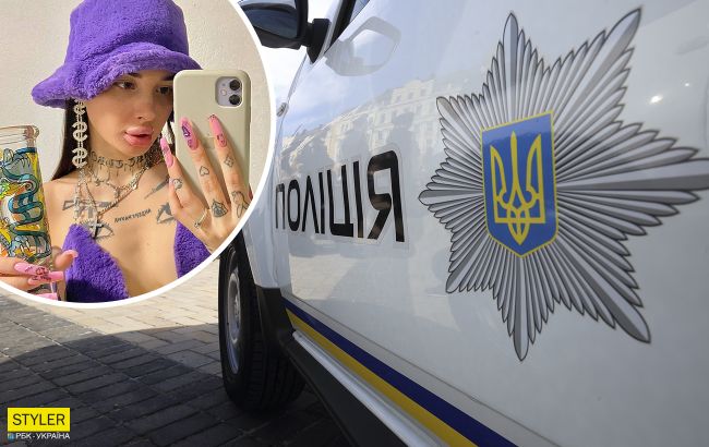Скандальна київська блогерка рознесла знімну квартиру і намагалася роздягнутися перед "копами"