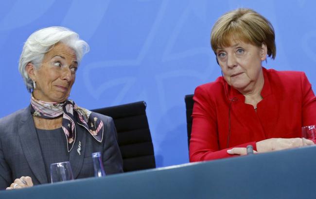 Меркель та Лагард закликала Україну рішучіше боротися з корупцією
