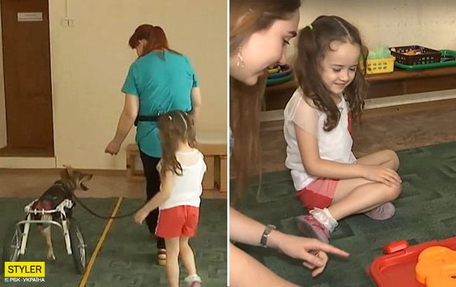 Навчила усміхатися: історія дружби особливої дівчинки з особливою собакою (відео)