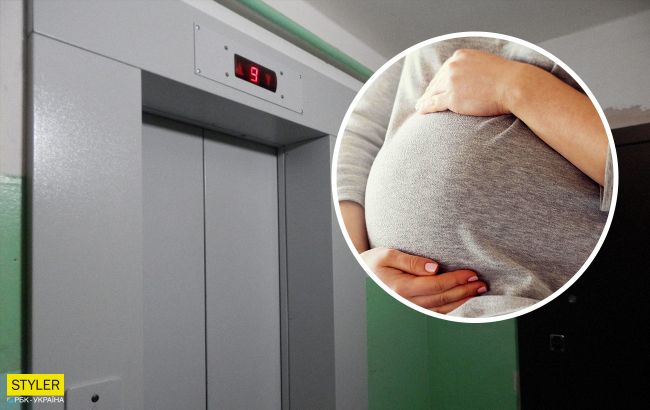 Начались роды в заблокированном лифте: в Киеве спасатели помогли беременной женщине