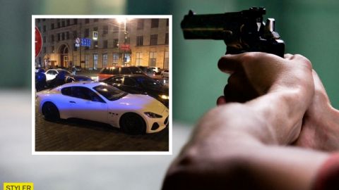 В центре Киева мажор на Maserati устроил стрельбу: все детали