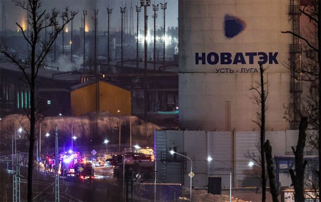 ВСУ поразили объект газового гиганта РФ в порту Усть-Луга