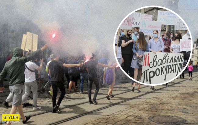 Во Львове предприниматели вышли на протест из-за карантина: грозят "прикрыть" бизнес олигархов