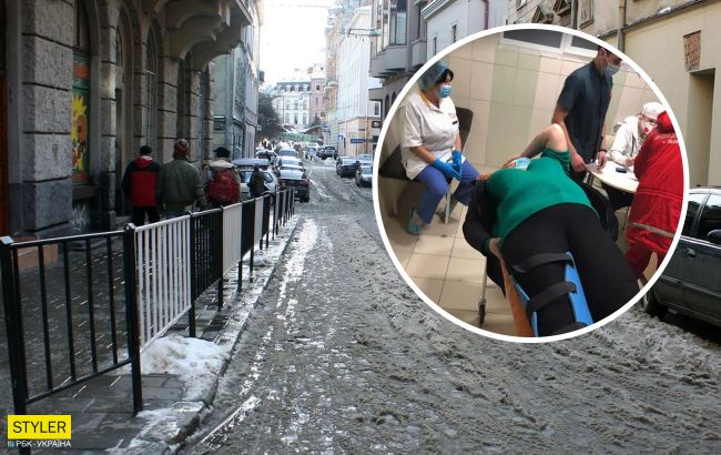 "Зрозуміла, що тріснула кістка": українка, яка отримала травму на дорозі, збирається судитися