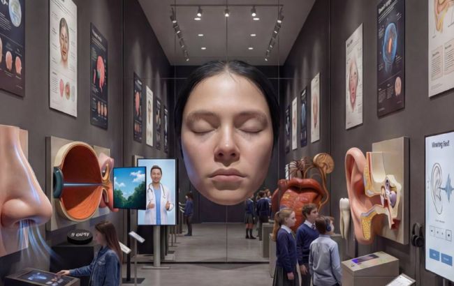 Подорож всередину людини. Інтерв'ю з творцем гігантського 3D-тіла у Києві