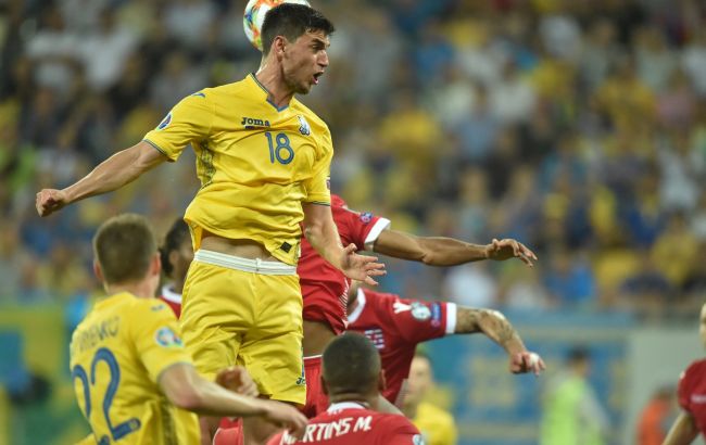 Сборная Украины минимально победила Люксембург в отборе на Евро-2020