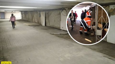 В Киеве зачистили от МАФов "культовые" переходы (фото)