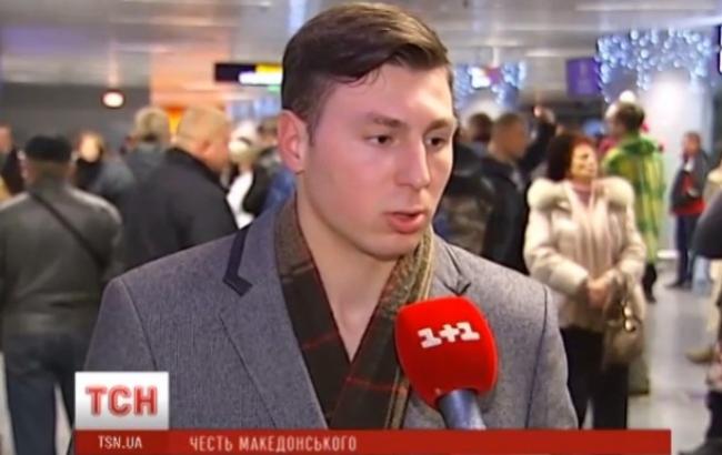 Нахимовец-патриот вернулся из Англии в Украину