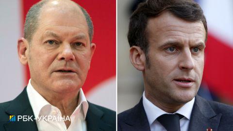 Макрон і Шольц збираються через кілька годин поговорити з Путіним