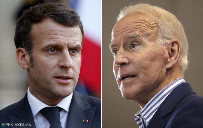 Байден і Макрон обговорили співпрацю в Індо-Тихоокеанському регіоні