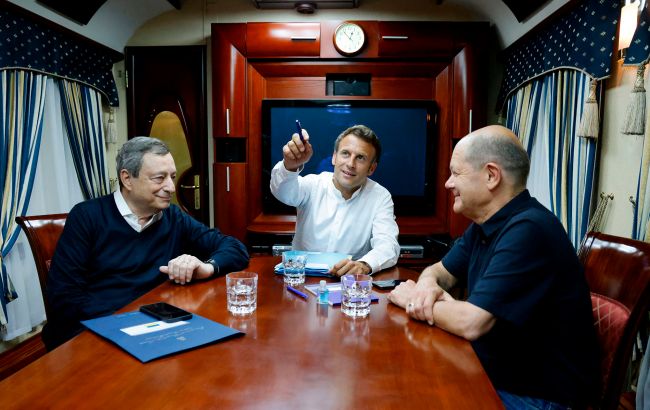 В ОП назвали темы встречи с Макроном, Шольцем и Драги